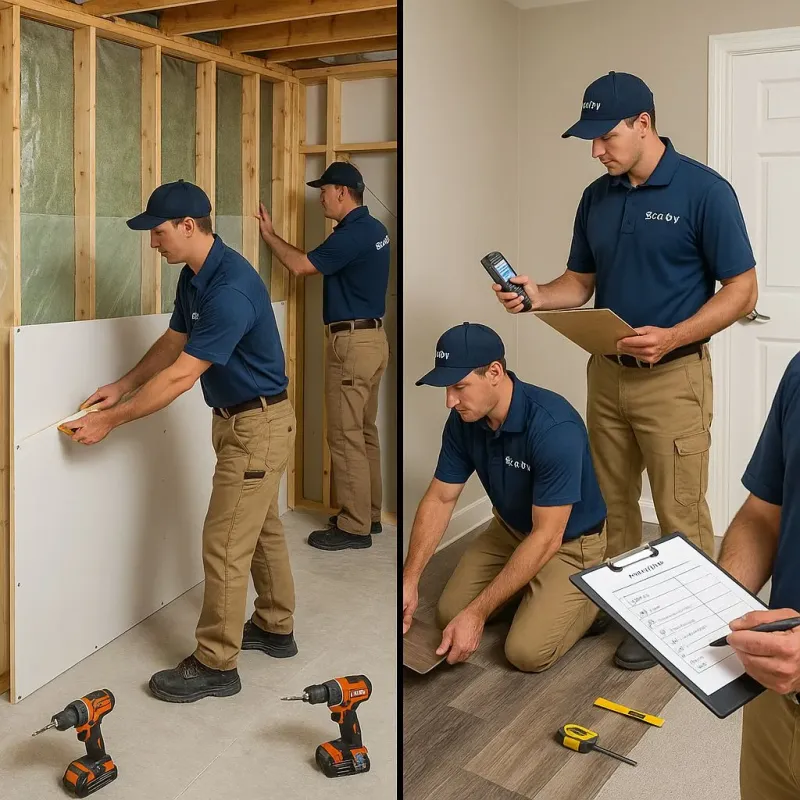 Repairs and Reconstruction process in Karnes County, TX